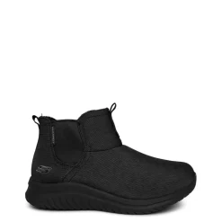 Skechers Heather Jersey Chelsea Ankle Boots in Black