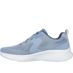 Skechers Low Top Flat Heel Sneakers in Grey