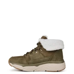Skechers Mxcush Chukka Block Heel Boots in Green