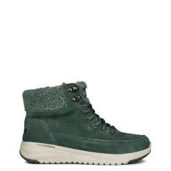 Skechers On The Go Stellar Winterize Snug Boots in Green