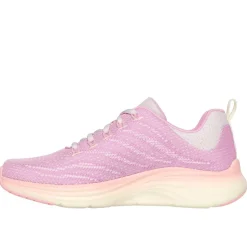 Skechers Vapor Foam Low Top Flat Heel Runners in Pink