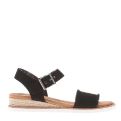 Skechers Womens BOBS Desert Kiss Adobe Princess Sandals in Black