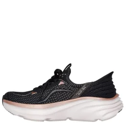 Skechers Womens D Lux Vapor Runners in Black