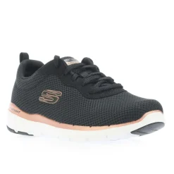 Skechers Womens Flex Appeal 3.0 First Insight Trainers in Black