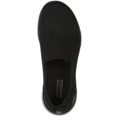 Skechers Womens Go Walk Joy Slip On Trainers in Black