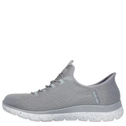 Skechers Womens Summits Slip On Runners in Grey