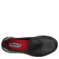 Skechers Work Suretrack Ladies Shoes in Black