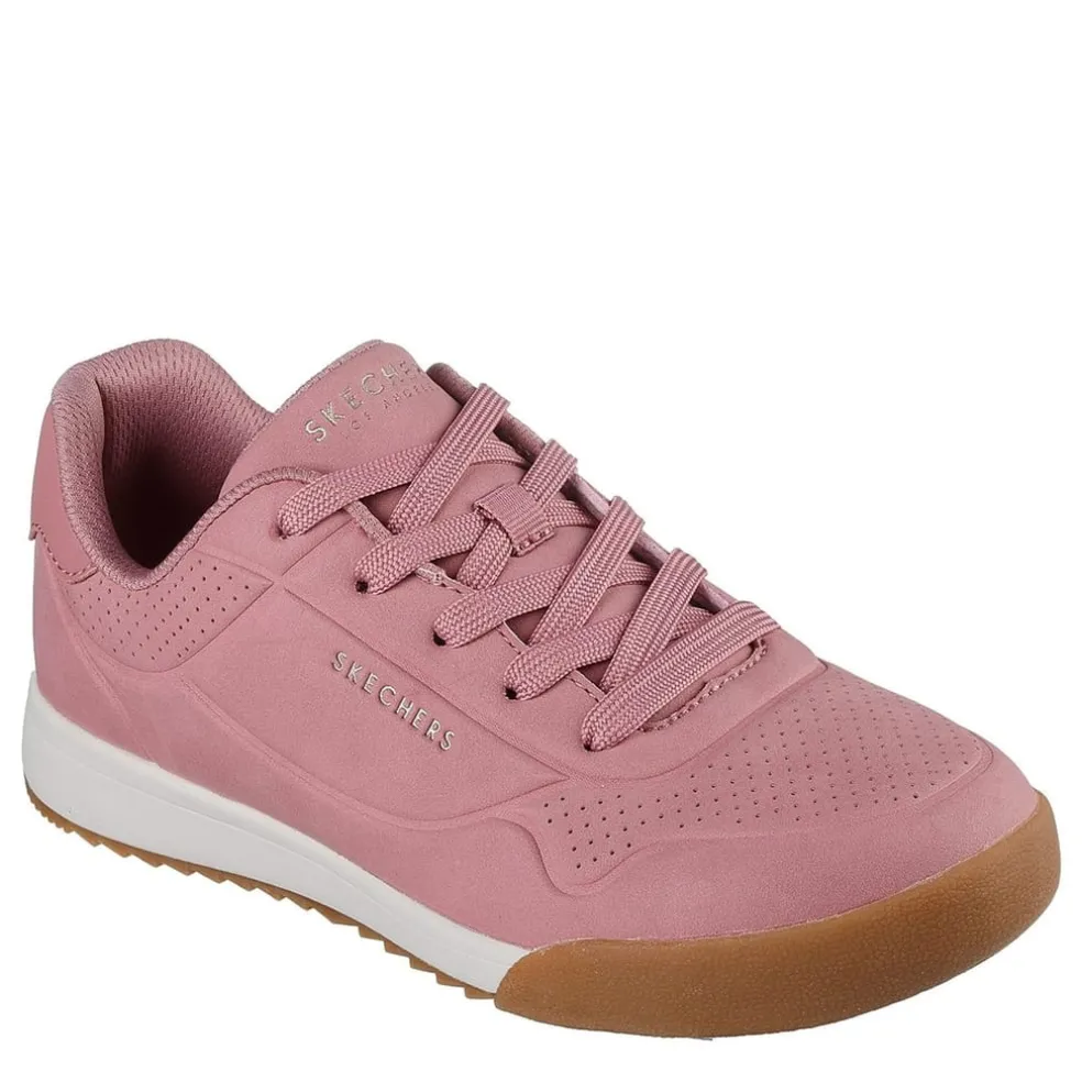 Skechers Zinger Flat Heel Trainers in Pink