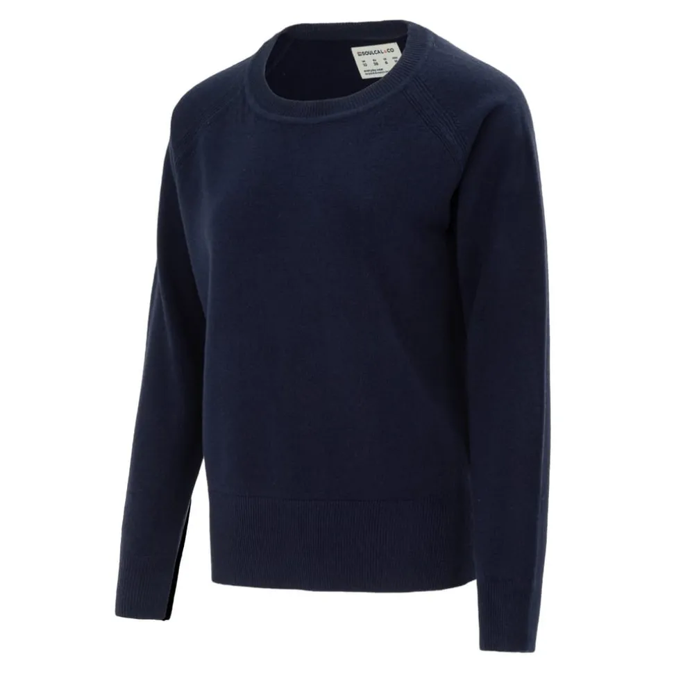 SoulCal Cal Women Lightweight Jumper in Blue