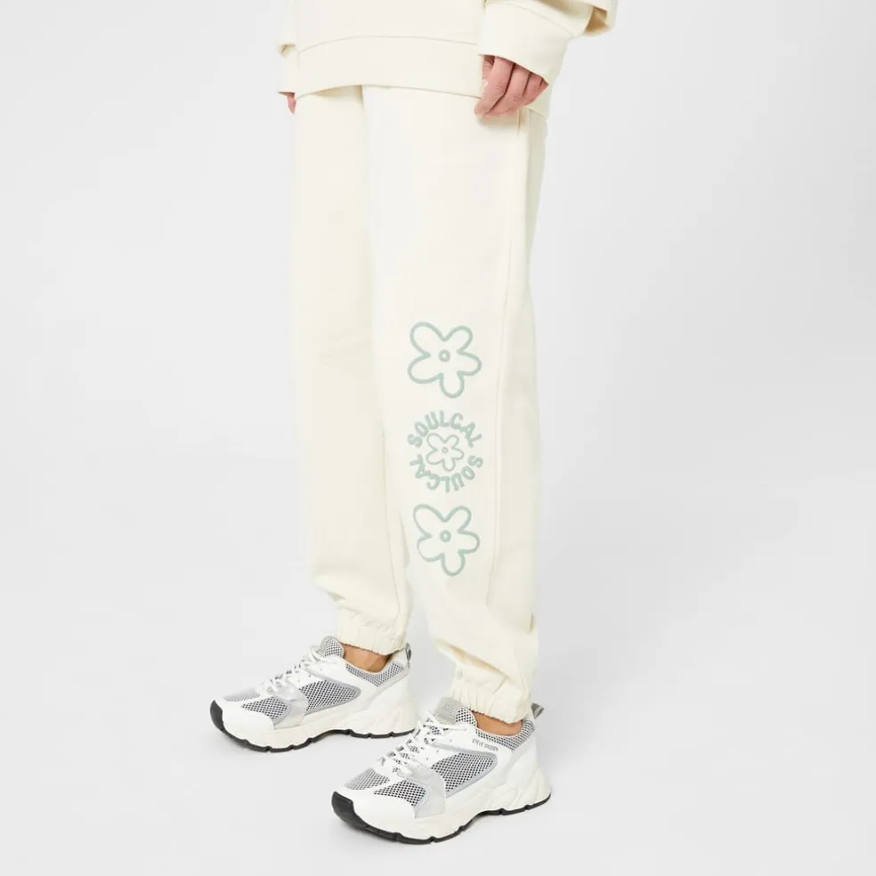 SoulCal Graphic Jogger in Beige