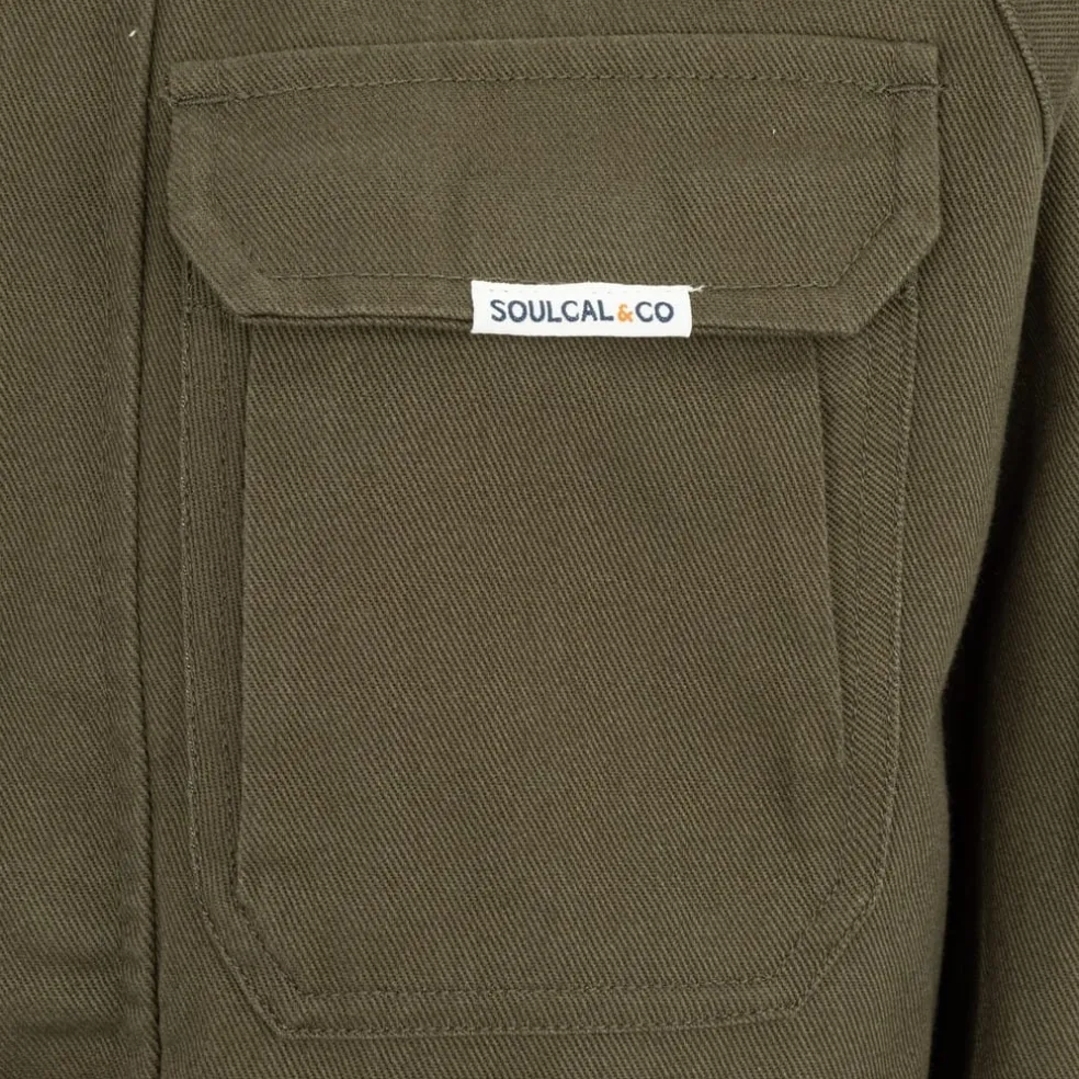SoulCal Parka Women Jacket in Green