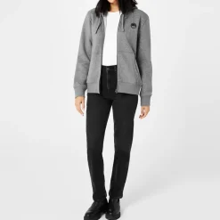 SoulCal Signature Zip Hoodie Ladies in Grey