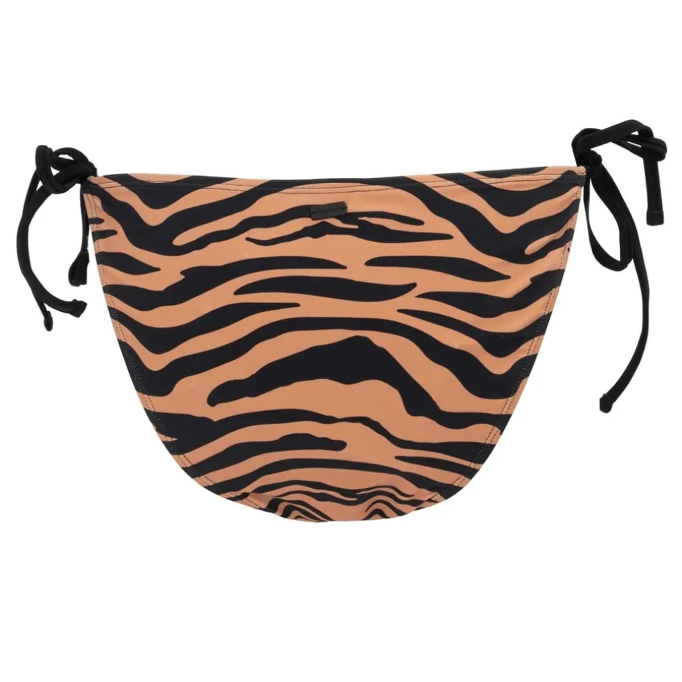 SoulCal Tie Bikini Bot in Black