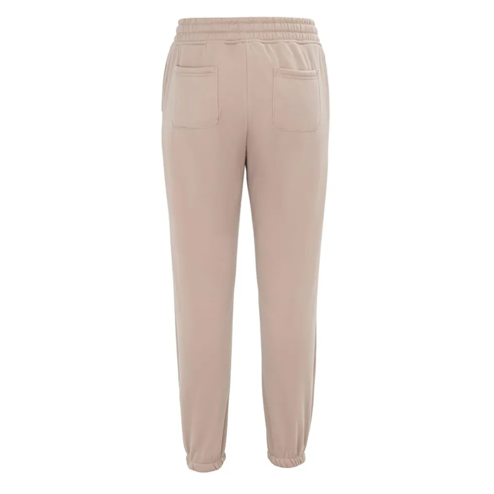 SoulCal Womens Fleece Jogger in Beige