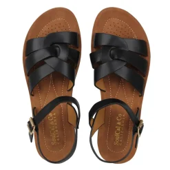 SoulCal Womens Loui Sandal in Black