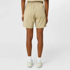 Sporty and Rich Sporty Serif Sweat Shorts in Beige