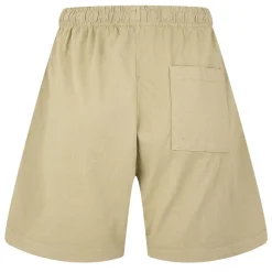 Sporty and Rich Sporty Serif Sweat Shorts in Beige