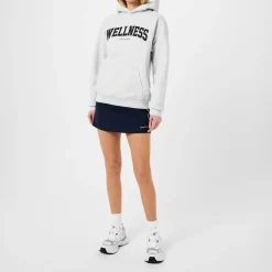 Sporty and Rich Wellness Hoodie in Grey