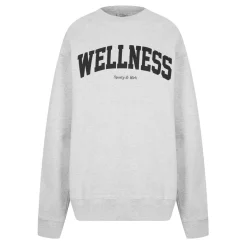 Sporty and Rich Wellness Sweatshirt in Grey
