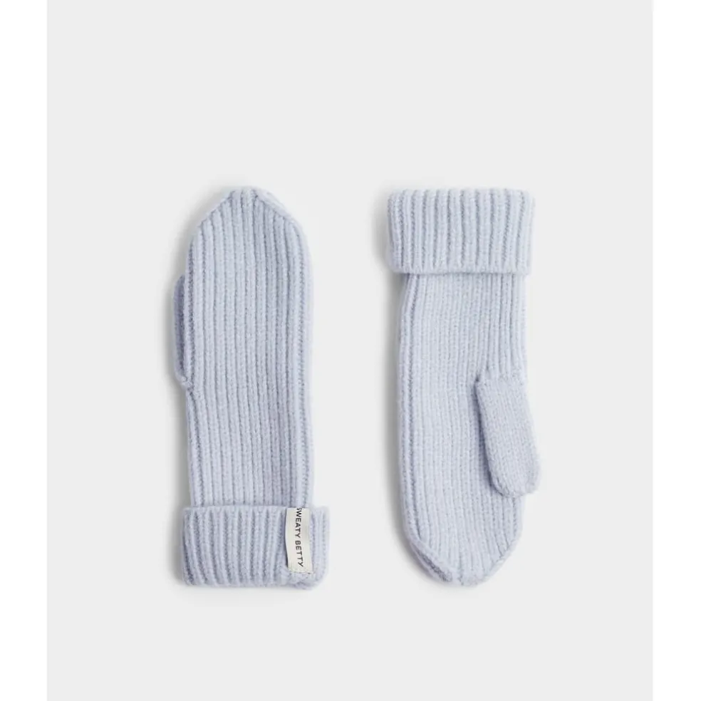 Sweaty Betty Sb Snowfall Mittens in Blue