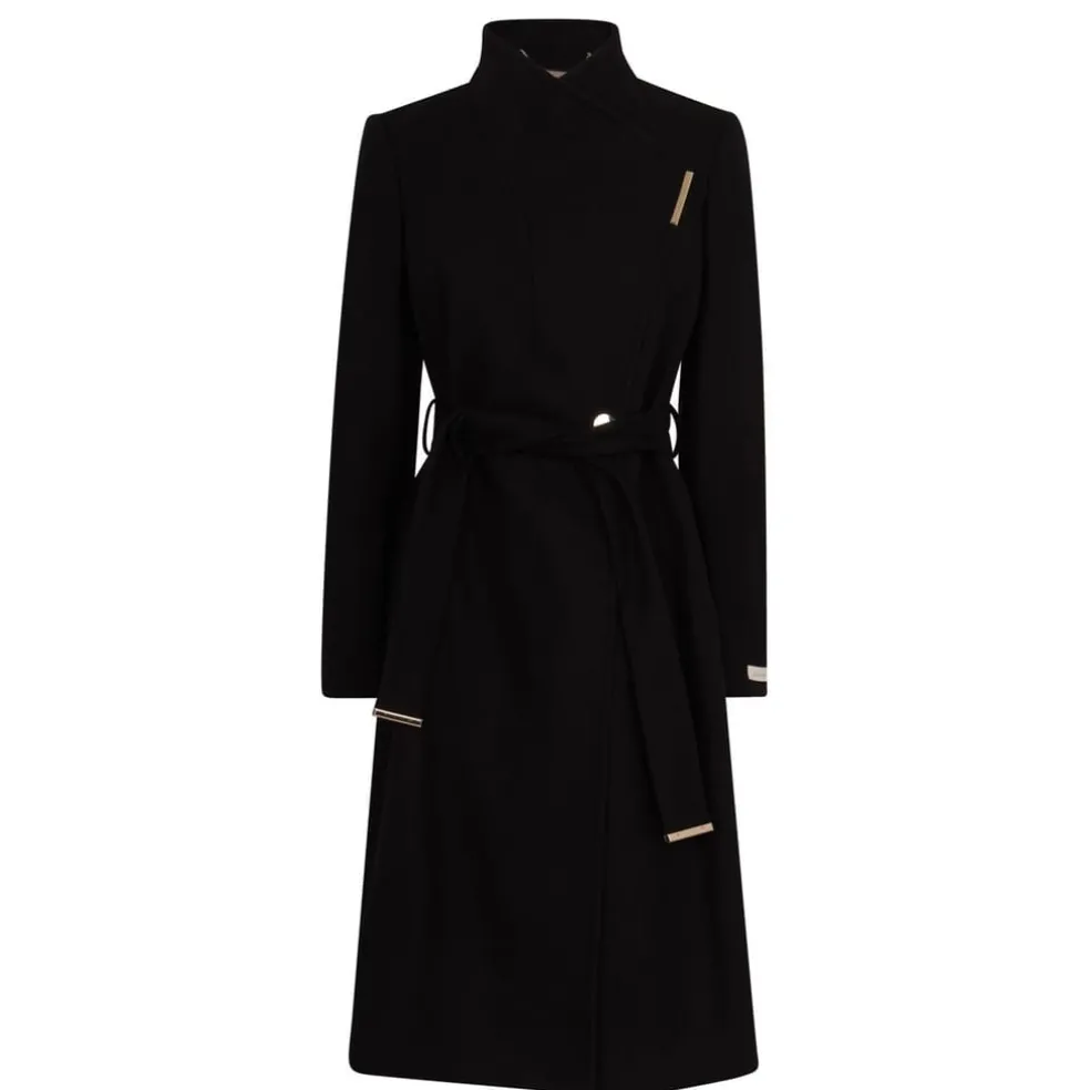 Ted Baker Baker Rose Wool Jacket in Black