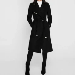 Ted Baker Baker Rose Wool Jacket in Black