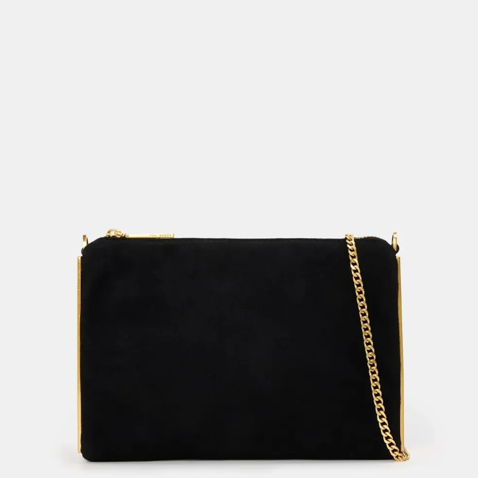Ted Baker Bar Suede bg in Black