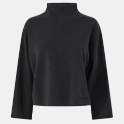 Ted Baker Cupro Swtshirt in Black