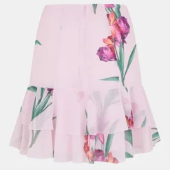 Ted Baker Woven Skirt in Pink