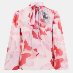 Ted Baker Woven Top in Cream