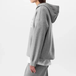 4th and Reckless Knitted Hoodie in Grey