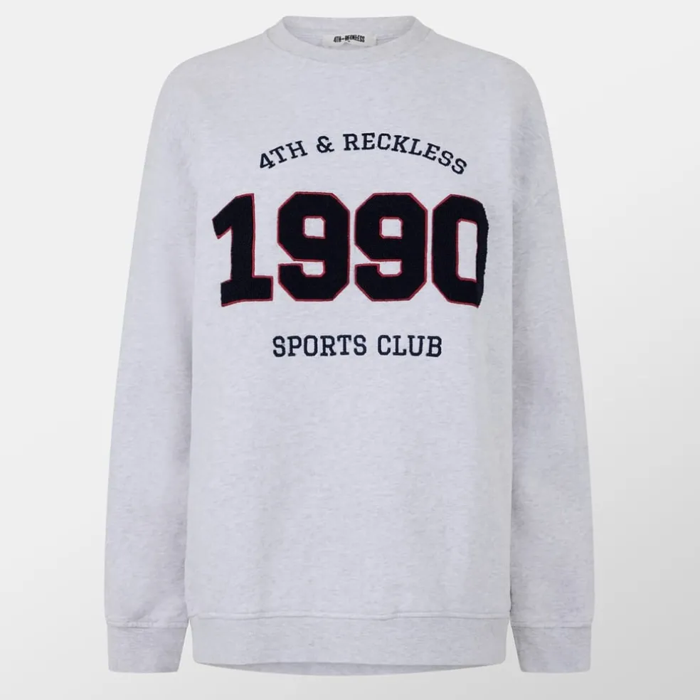 4th and Reckless Lila Sweatshirt in Grey