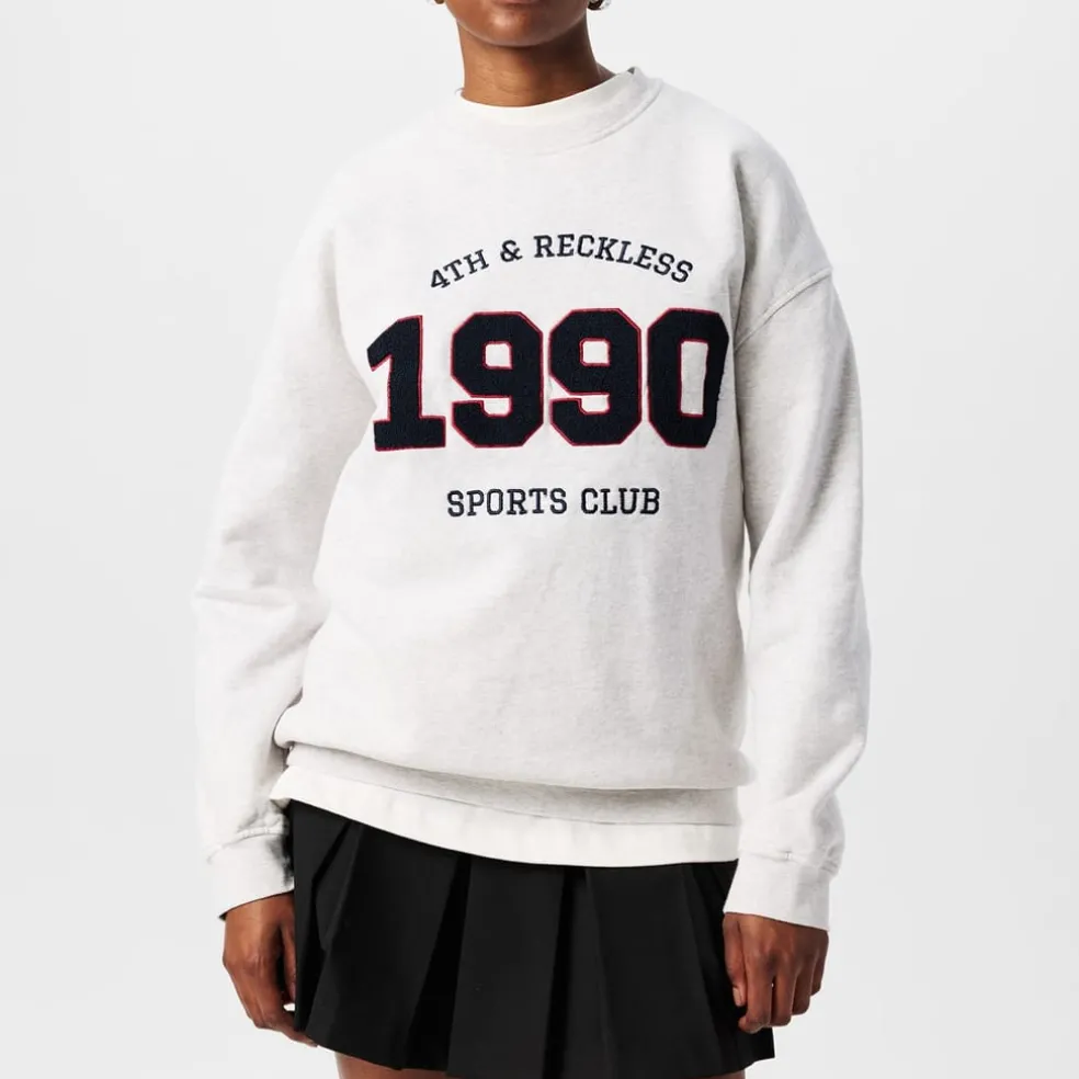 4th and Reckless Lila Sweatshirt in Grey
