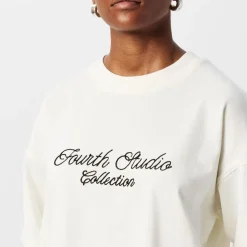 4th and Reckless Marina T-Shirt in Cream