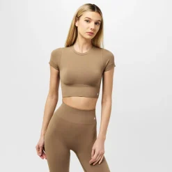 4th and Reckless 4th And Brogan Top in Beige