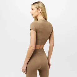 4th and Reckless 4th And Brogan Top in Beige