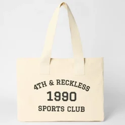 4th and Reckless 4th And Sports Tote in White