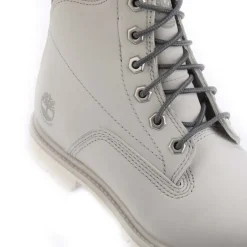 Timberland 6 Inch Lace Up Waterproof Boots in Grey