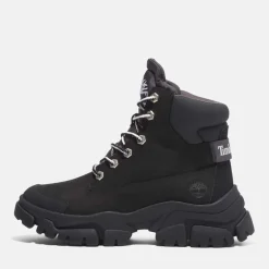 Timberland Adley Way High Top Lace-Up Trainers in Black