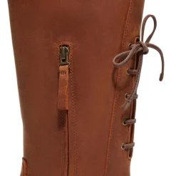 Timberland Brimfield Tall Zip Up Boots in Brown
