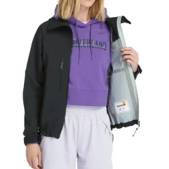 Timberland Caps Ridge Mobi Flex Tech Waterproof Jacket in Black