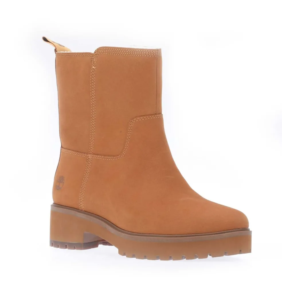 Timberland Carnaby Cool Mid Warm Lined Boots in Wheat