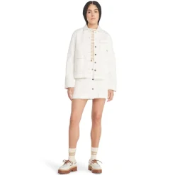 Timberland Denim Skirts in White