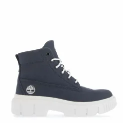 Timberland Greyfield Mid Lace-Up Boots in Dark Blue