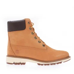 Timberland Lucia Way 6 Inch Lace Waterproof Boots in Wheat
