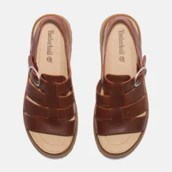 Timberland Way Fisherman Sandal Bla in Brown