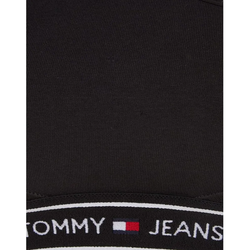 Tommy Hilfiger Asymetric One Shoulder Bra in Black