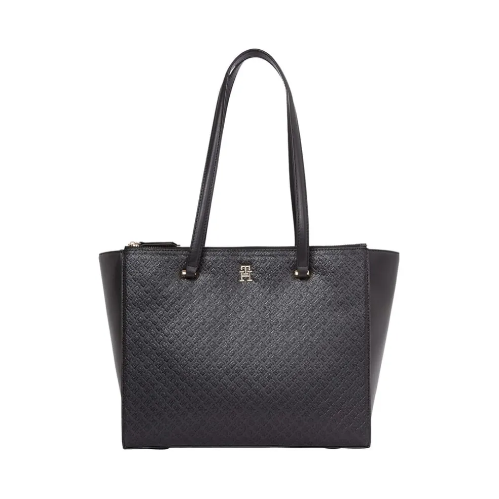 Tommy Hilfiger Eternity Tote Mono in Black