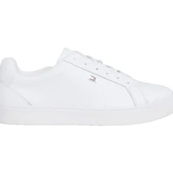 Tommy Hilfiger Flag Crt Sneaker in White