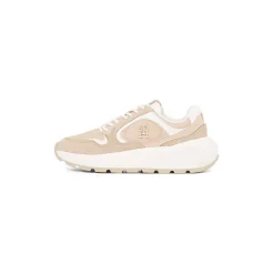 Tommy Hilfiger Low Top Trainers in Beige